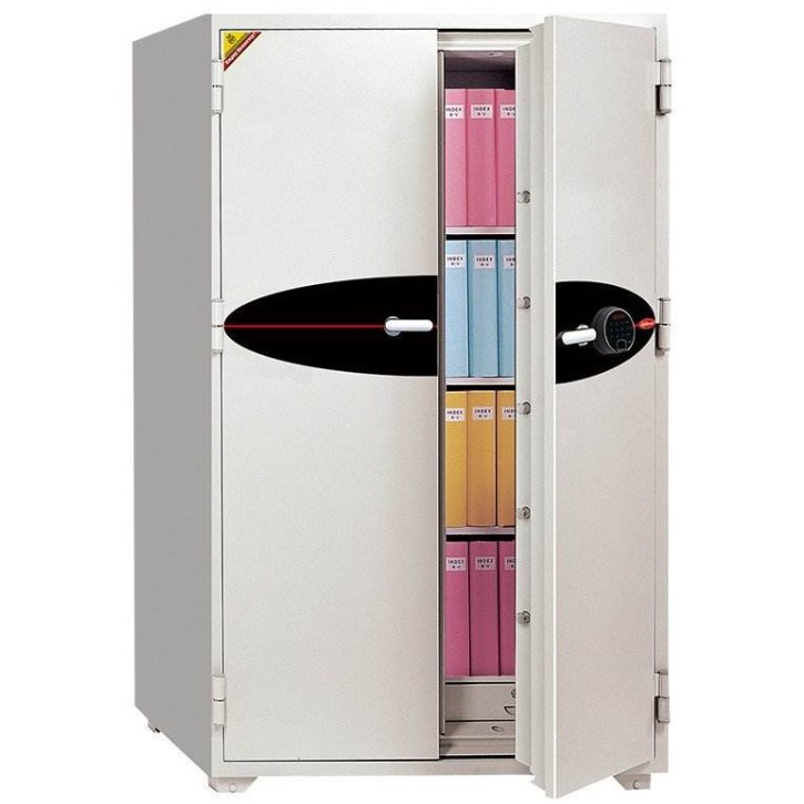 Original imported South Korea TempoL300TFL large double door fingerprint password fire safe box Shanghai delivery