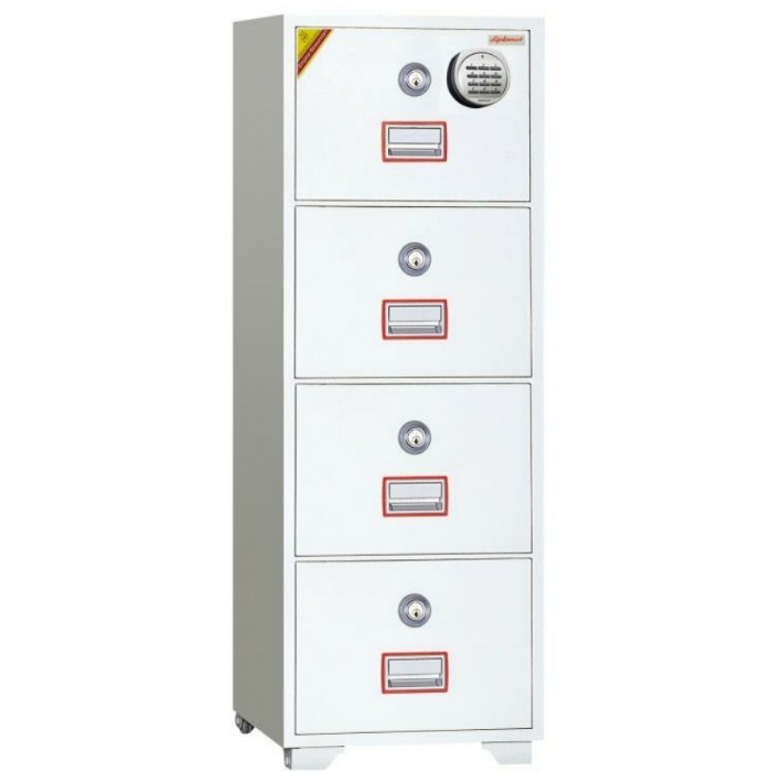 Original imported South Korea TempoDFC4000K4E (four pumping) electronic password fireproof file cabinet Shanghai delivery