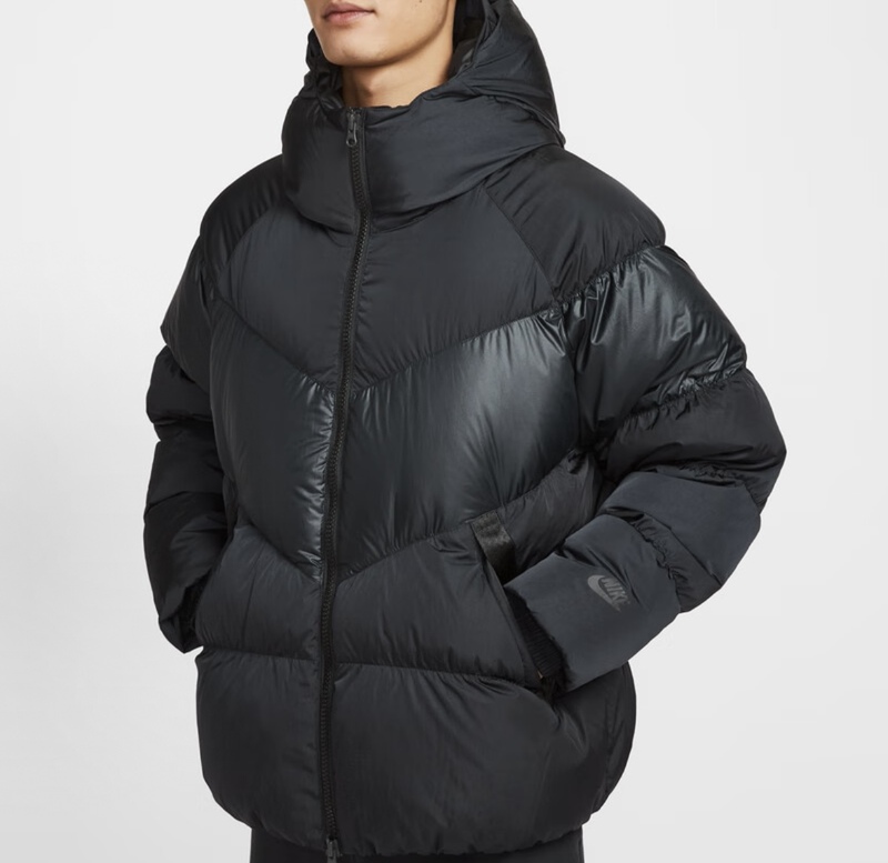 Nike Men's Winter Hooded Short Sports Casual Jacket Warm down Jacket Ib2961-010