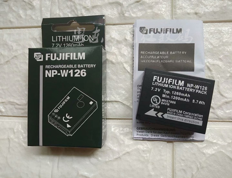Pin máy ảnh Fuji X-Pro1 XPro2 XT10 HS30 HS33 HS50EXR XT20 NP-W126 - Phụ kiện máy ảnh kỹ thuật số balo đựng máy ảnh và laptop