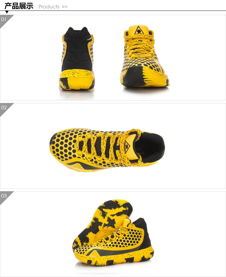 Giày nam Li Ning nanh giày bóng rổ hấp thụ sốc cao để giúp vòng cung thế hệ thứ hai đánh lửa lại giày thể thao ABAL021 giày sport nam