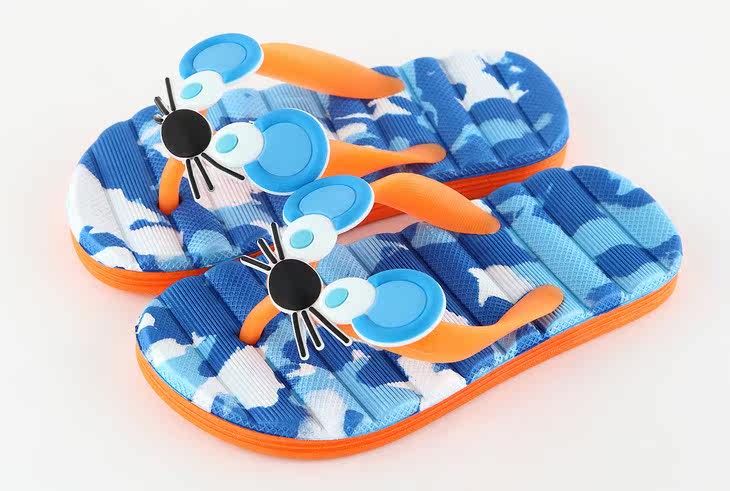 Pantoufles enfants en autre pour été - semelle caoutchouc - Ref 1014591 Image 11