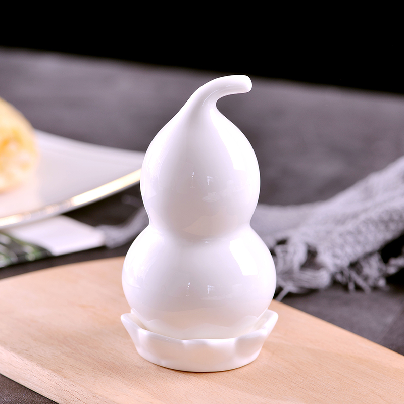 Creative ipads porcelain dental portable extinguishers up phnom penh ceramic household hotel hotel, lovely gourd toothpick box tableware fittings