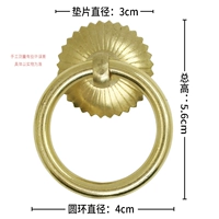 E -type кольцо 4 см бронзовой иглы с u -обработкой