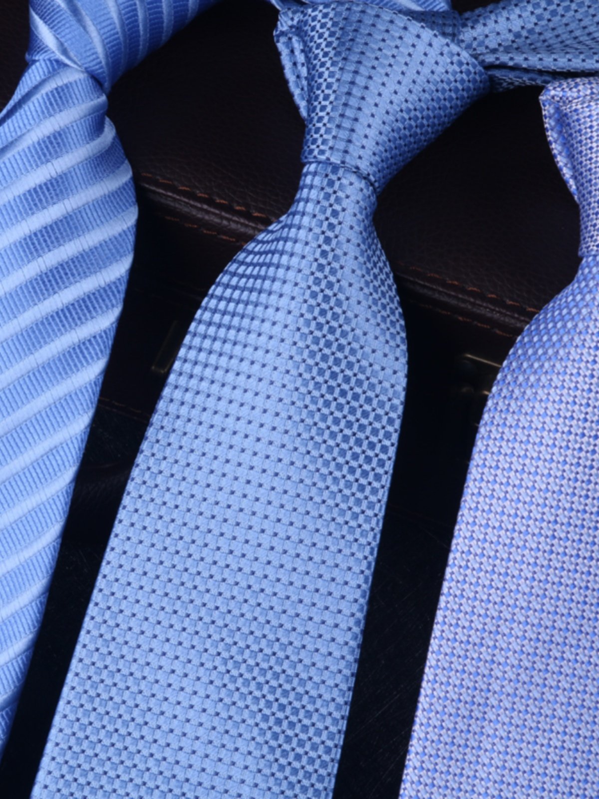 Hand-Tied Zipper Style Men's Silk Tie, Mulberry Silk Necktie, Men's Business Attire, Wedding, Work, Shirt Accessory, Men's Wear