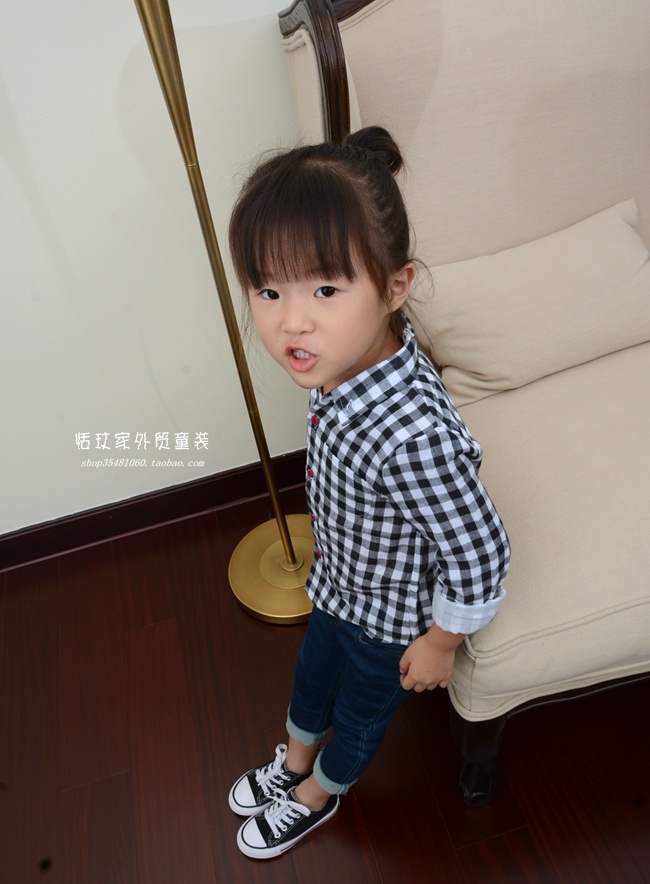 Chemise enfant à manche longue - Ref 2083305 Image 5