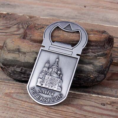 European-style gift, double-headed eagle, Russian souvenir, beer bottle opener, bar bottle screwdriver, creative medal bottle screwdriver
