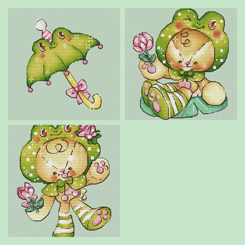 [DMC R Line Set] Cross -STITCH Великолепный индивидуальный