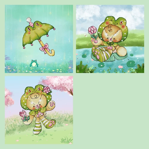 [DMC R Line Set] Cross -STITCH Великолепный индивидуальный