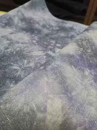 [Предзаказ] Немецкий флэш-лен ZW, отечественный флэш-хлопок, ручная окраска шторм, код 1/4, полукод, нет в наличии