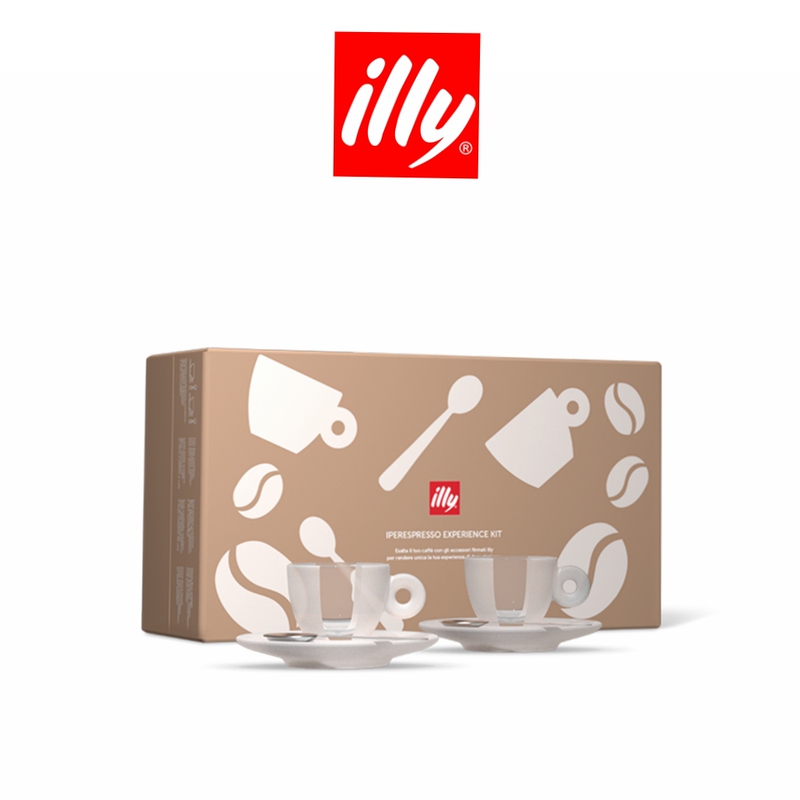 Limited Edition Illy Coffee Cup Iperespresso Experience Set Espresso Cup Gift Box 2 Cups 2 Coffee Spoons Limited Edition Illy Coffee Cup Iperespresso Experience Set Espresso Cup Gift Box 2 Cups 2 Coffee Spoons