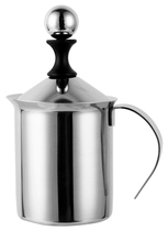 Milk tea shop with coffee 304 stainless steel manual milk cup milk bubble Cup single layer filter 800CC