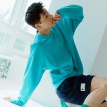 DESCENTE Disant Korea season men and women multi-color cotton comfortable fashion round neck sports sweater