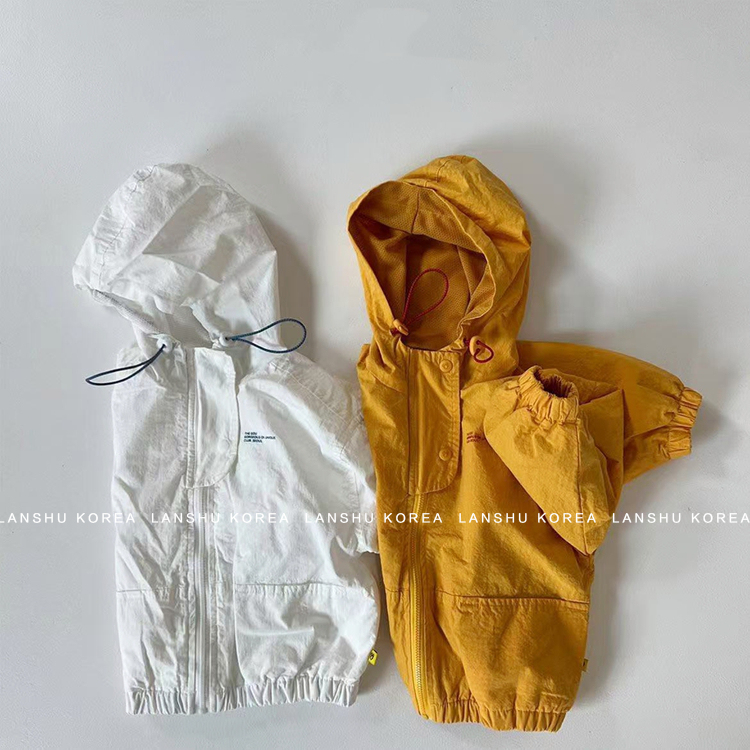 In Stock【Gou】Lazy Mouse Korean Children's Clothing 26 Spring Collection for Older Children, Light Oxygen Series Zip-Up Hooded Loose Jacket In Stock【Gou】Lazy Mouse Korean Children's Clothing 26 Spring Collection for Older Children, Light Oxygen Series Zip-Up Hooded Loose Jacket