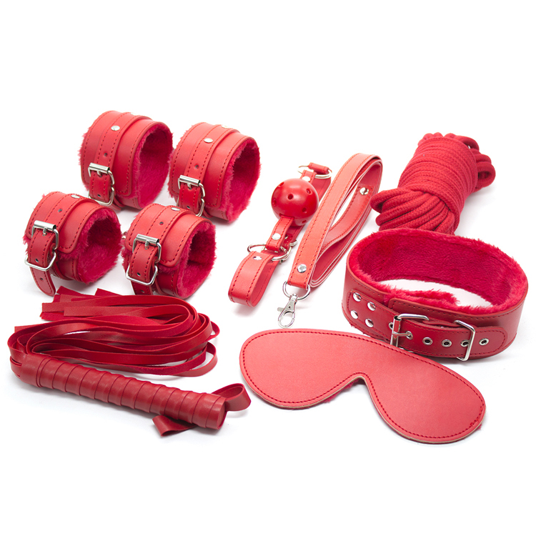 sm erotic anecdotes Accessories Kits Adults Women With Bondage Shackles Handcuffs Eyewear Mouth Stopper Whips Alternative Sex Toys