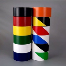 Yongle brand yellow and black warning tape Regional division tape Black and yellow PVC scribing tape Zebra crossing floor tape