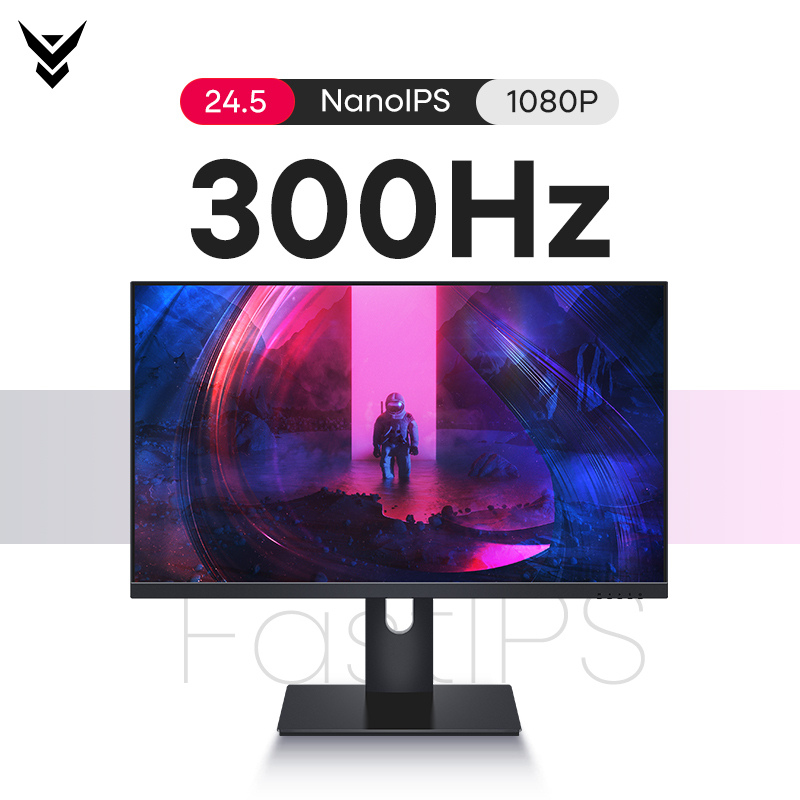Ic Display 24.5inch Nanoips Display Screen 300Hzhz Computer Gaming Fps Professional Screen