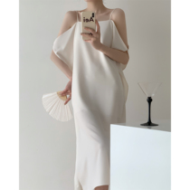 ICTS days are always gentle and shiny ivory two ways to wear strapless suspenders swaying lace dresses