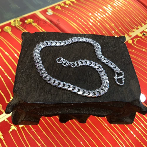 Классический индивидуальный браслет на ногу подходит для мужчин и женщин, колокольчик, серебро 925 пробы