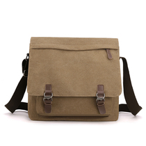 New Single Shoulder Bag Men Retro Sail Bag Large Capacity Backpack Tide Thickening Day Series Postman Bag Casual Diagonal Satchel Bag