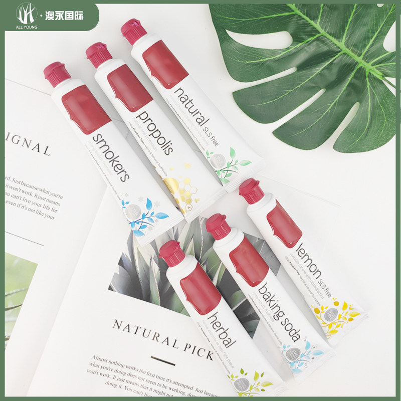 New Zealand Red India redseall Australia baking soda propolis whitening toothpaste yellow tartar bright white halitosis