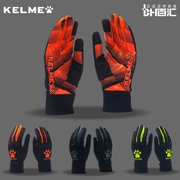 KELME Kalmei Bóng đá huấn luyện găng tay thể thao lạnh cho nam và nữ vào mùa thu và mùa đông trượt tuyết ấm áp K15Z9110