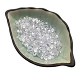 Белый прозрачный драгоценный камень, часы, алмаз, с драгоценным камнем, 15mm