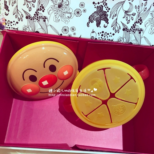 Японский детский контейнер для закусок, обеденная тарелка, портативная ручка