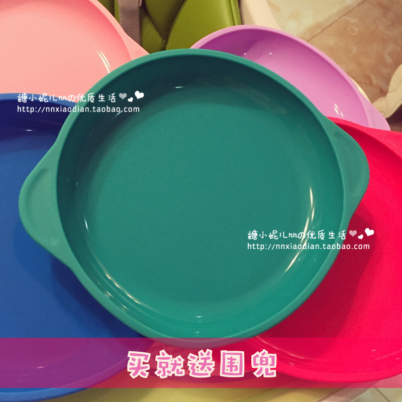 Canada marcus infant baby cutlery secondary food suction cup training silicone gel dinner plate anti-fall