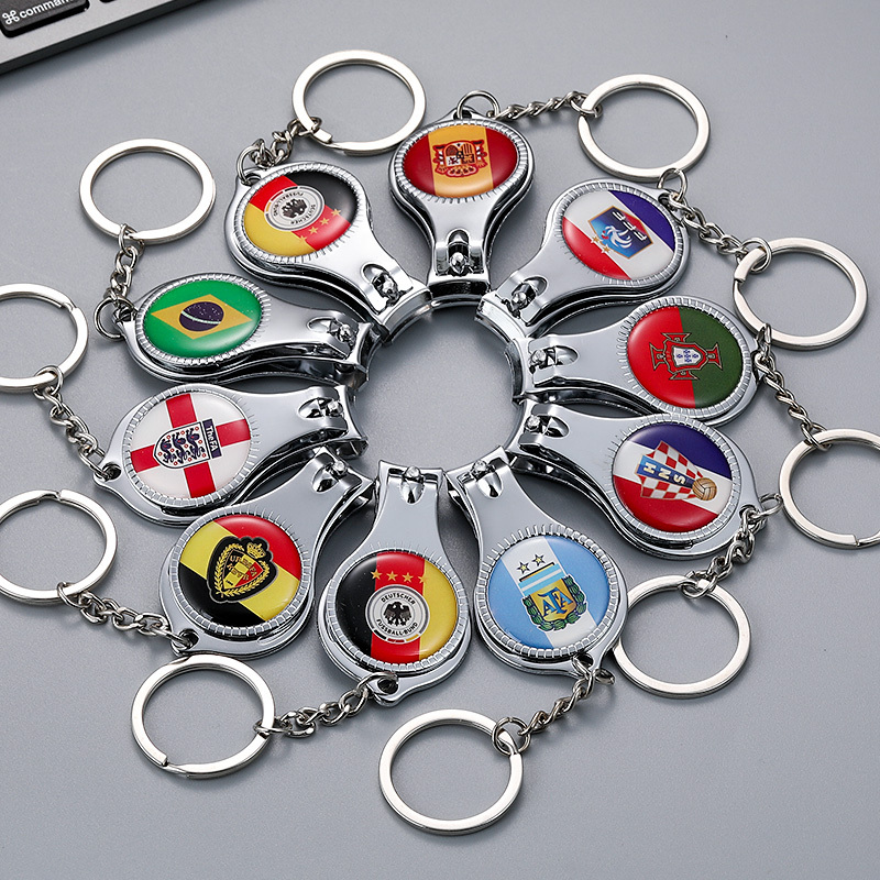 2026 North America World Cup Merchandise Fan Gifts Nail Clippers Bottle Opener Keychain Souvenirs