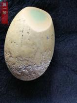 Ancient Play Old Antique Countryside Received the Qingdai old luminous jewel natural jewel Night Mingzhu stone Chiishi stone piece