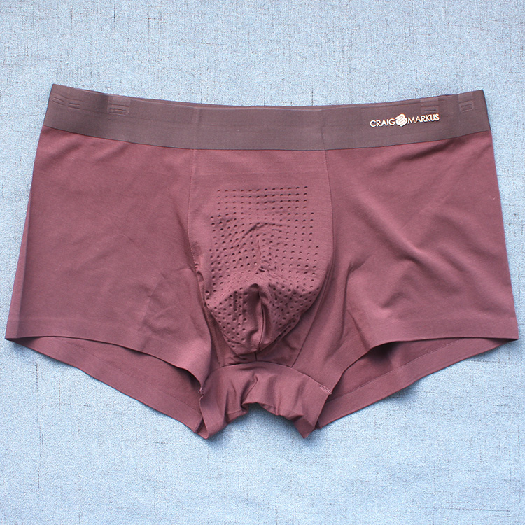 CRAIG Markus Underpants Mordale nghi Mid-eo Graphene Mens Flat Corner Panties Shorts 5028.