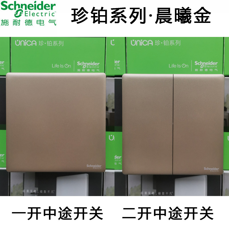 Schneider Zhenbo smoke cloud ash one open two open halfway switch two open multi-control switch three control power switch
