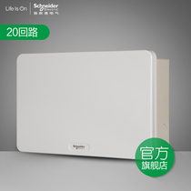 Schneider Tianlang distribution box 20-position circuit strong electric box White concealed wiring box Switch box