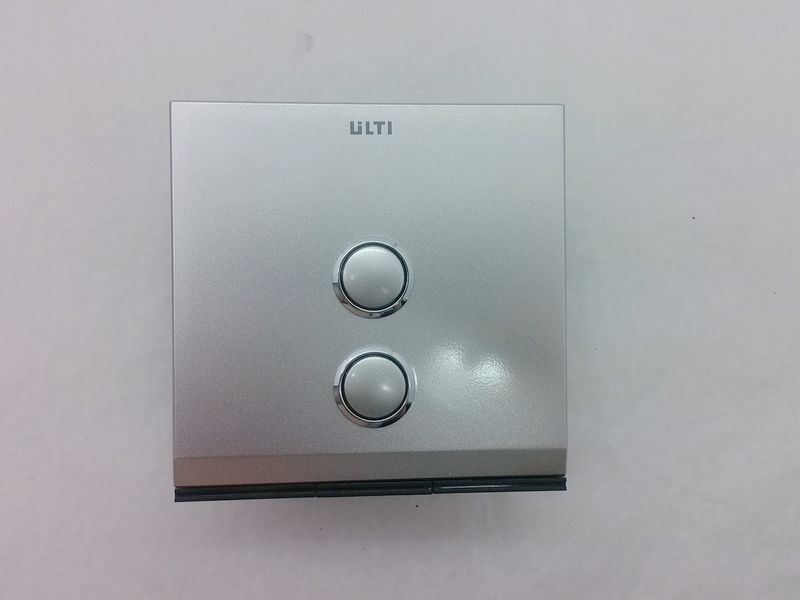 Imported Qisheng Aozhi ULTI U101DSN600 blue backlight silver panel smart home switch