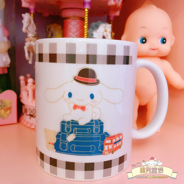 Cinnamoroll Big ear dog Yugui Dog Mark Cup Ceramic Cup 