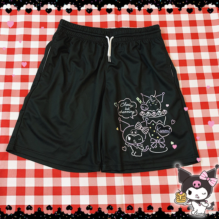 Kuromi Shorts Sweatpants 