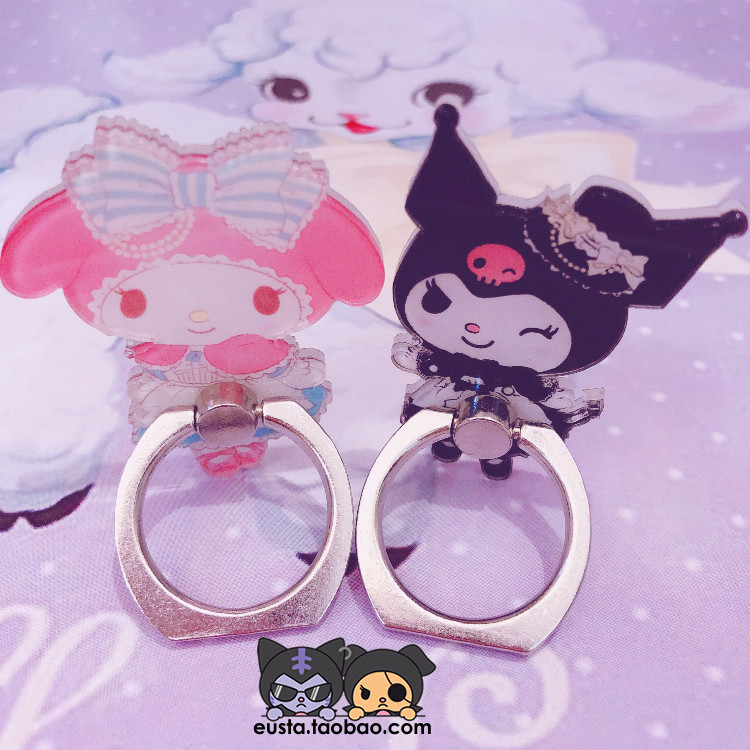 MyMelody Kuromi Mobile Phone Ring Buckle Bracket