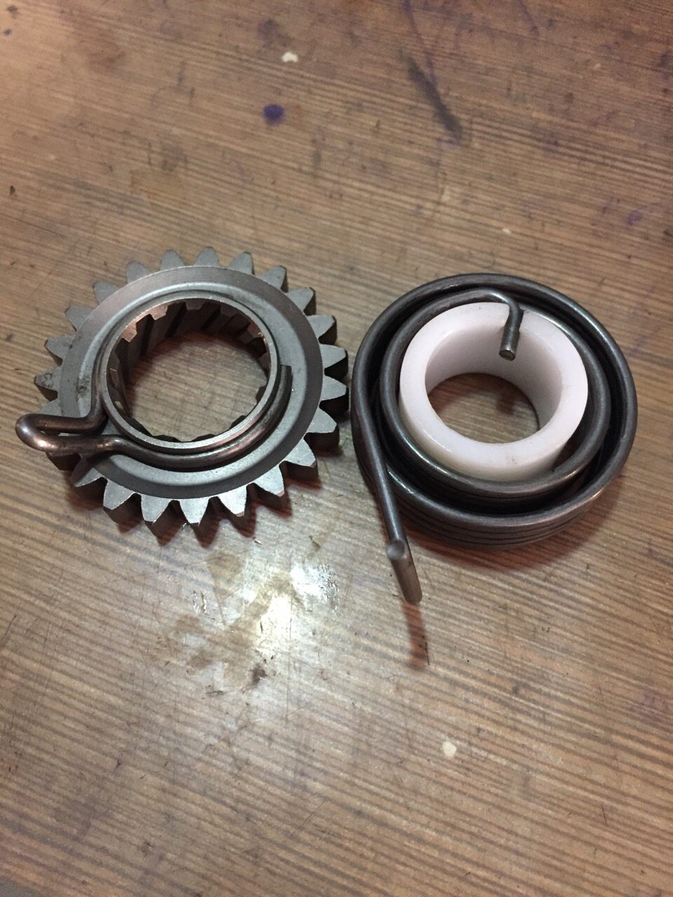 Yamaha TZR150 TZR125 TZM150 foot start spring start spring