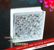 Jewel Tattoo White Opaque Glass Brick Toilet Xuan Guan Partition Living Room Background Wall Manufacturer Direct