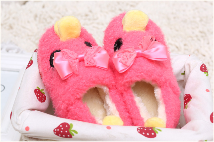 Pantoufles enfants en suède pour hiver - semelle caoutchouc - Ref 1031263 Image 40