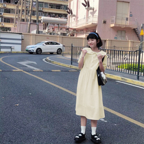 (Spot) loyal dog little eight pear-shaped homemade-little sweet girl-2021 multi-color short-sleeved dress student