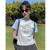 Короткая летняя футболка, (в наличии на складе), по фигуре