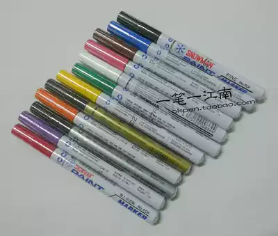 SNOWMAN PAINT pen SNOWMAN PAINT MARKER 1 0mm fine core multi-color imported into Box Wholesale