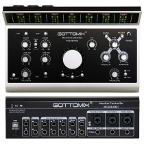 Gottomix MC608 MKII new studio monitoring controller with intercom supports wet and dry listening