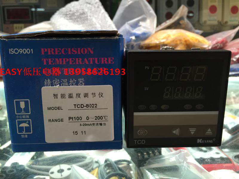 KEYANG CORIOMETER ELECTRIC INTELLIGENT TEMPERATURE REGULATOR TCD-8022 4-20mA VARIABLE DELIVERY OUTPUT PT100 Type