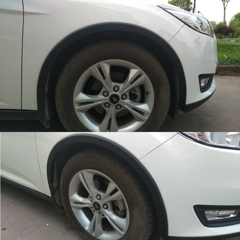 Car two boxes three boxes SUV off-road vehicle MPV van adult scooter universal wheel eyebrow wheel anti-collision anti-scratch soft strip