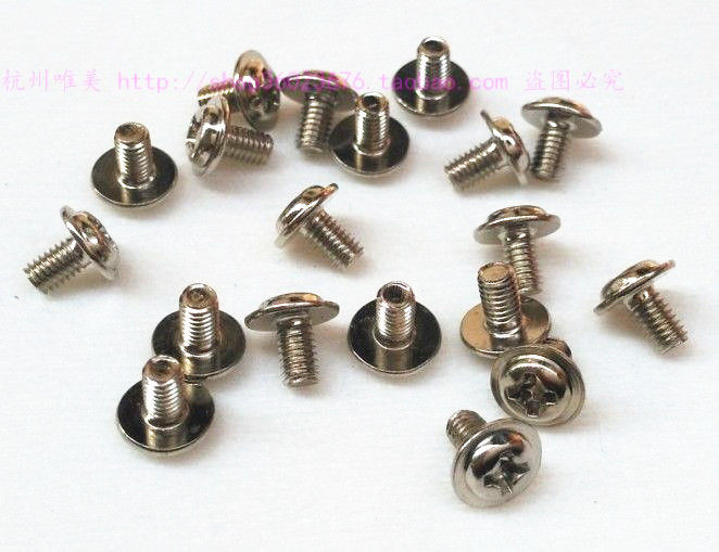 New computer motherboard fixed small hard disk drive screw M3 fine teeth 16 pieces 1 yuan