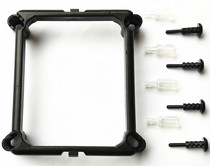 AMD hook fan CPU radiator adapter 115X 1366 motherboard bracket rectangular buckle fixed