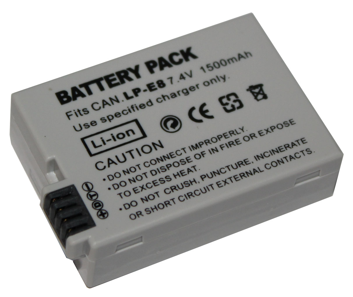 Suitable for Canon LP-E8 battery EOS 650D 600D 700D 550D x4 x5 x6i x7i T4i